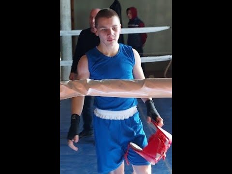 28-02-2021(54kg) FINAL JUNIOR GEORGIAN BOXING RED EREMEISHVILI SABA KUT VS BLUE GORDULAVA GOCHA ZUG.